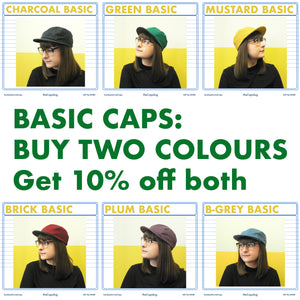 Basic Caps - When you can't choose a colour!