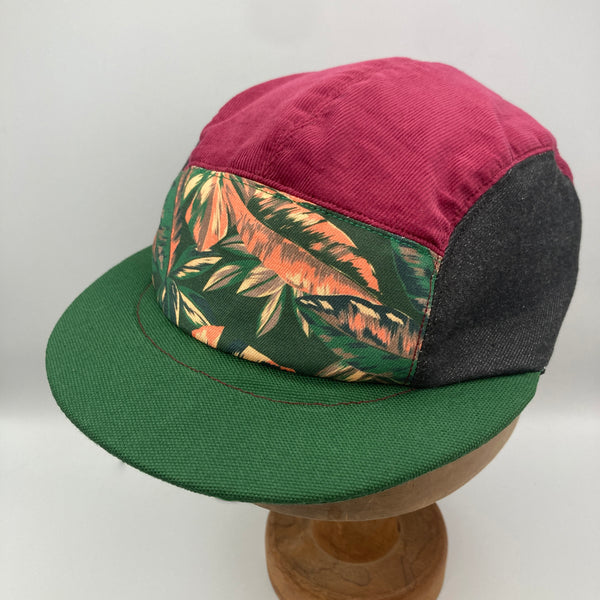 Berry Palm Panel Cap