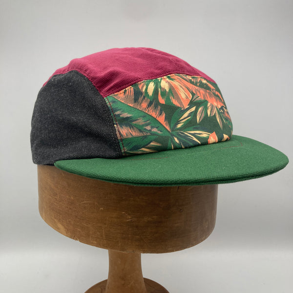 Berry Palm Panel Cap