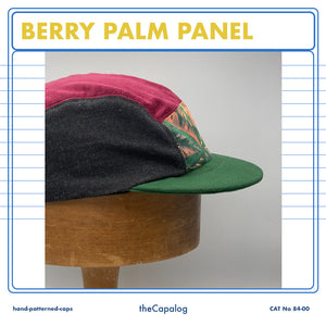 Berry Palm Panel Cap